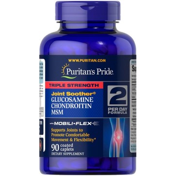 Glucosamine Chondroitin MSM (90caps) - Puritan's Pride