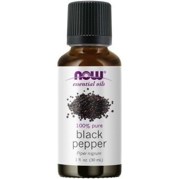 Black Pepper Oil - 1 fl. oz. NOW Essential Oils