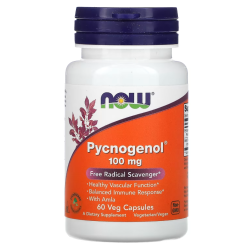 Pycnogenol, 100 mg, 60 Veg Capsules Now foods Now