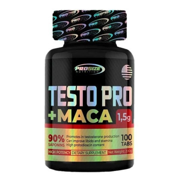 Testo Pro + Maca (100 tabs) - Pro Size Nutrition