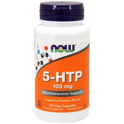 5-HTP 100mg 60 cápsulas - Now Foods