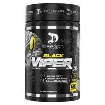 BLACK VIPER IMPORTADO (90 CÁPSULAS) - DRAGON PHARMA Dragon Pharma