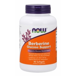 Berberine Glucose Support - 90 Softgels Now Foods