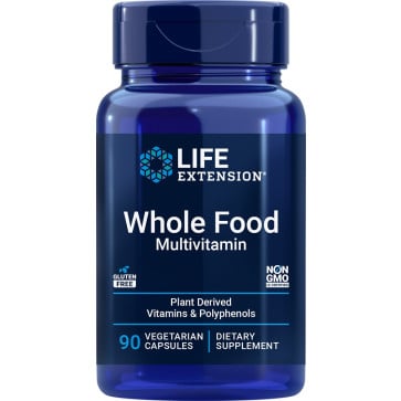 Whole Food Multivitamin, 90 Vegetarian Capsules Life Extension