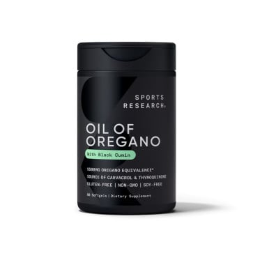Oil of Oregano + Black Seed Oil (60 softgels)  SR Sports Research