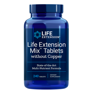 Mix Tablets Without Copper, 240 Tablets Life Extension Life Extension