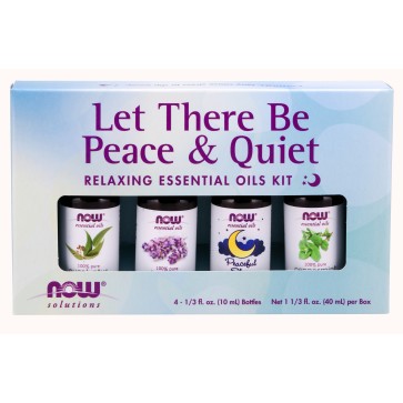Let There Be Peace & Quiet Essential Oil Kit Now Solutions