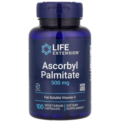Ascorbyl Palmitate, 500 mg, 100 Vegetarian Capsules Life Extension Life Extension