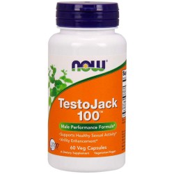 TestoJack 100 (60 cápsulas) - Now Foods