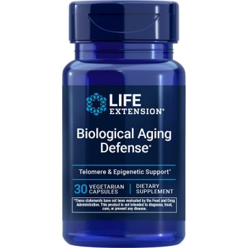 Life Extension Biological Aging Defense, Scarlet Beebalm, 30 Capsules Life Extension