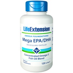 Mega EPA/DHA (120 softgels) - Life Extension