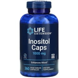 Inositol Caps 1000 mg, 360 vegetarian capsules LIFE Extension Life Extension