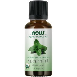 Spearmint Oil, Organic - 1 fl. oz. Now Organic Essential Oils