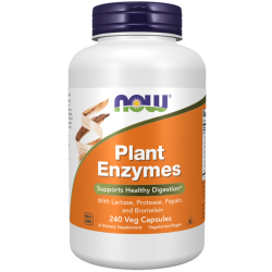 Plant Enzymes, 240 Veg Capsules Now foods Now