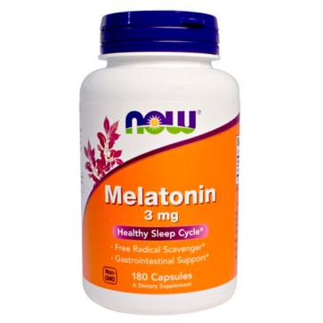 Melatonina 3mg (180 tabs) - Now Foods