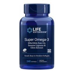 Super Omega-3 EPA/DHA (240 softgels) - Life Extension Life Extension