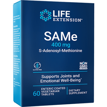 SAMe 400mg (60 tabletes) - Life Extension Life Extension