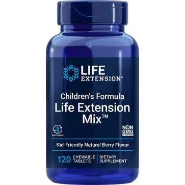 Children's Formula, Life Extension Mix, Natural Berry, 120 Chewable Tablets Life Extension Life Extension