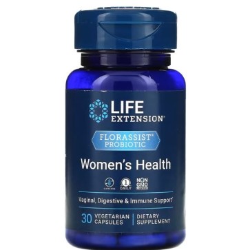 FLORASSIST Probiotic Women's Health 30 vegetarian capsules Life Extension Life Extension
