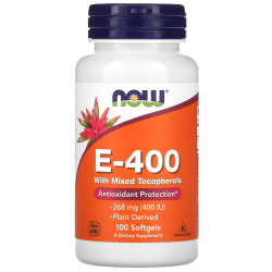 E-400 100 Softgels Now foods Now