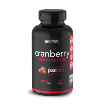 Cranberry 250mg 90s Sports Research Sports Research