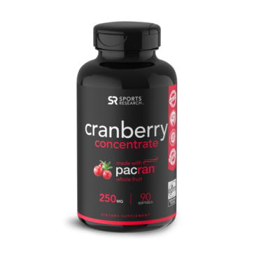 Cranberry 250mg 90s Sports Research Sports Research