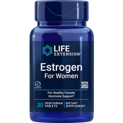 Estrogen For Women 30 vegetarian tablets Life Extension Life Extension