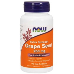 Grape Seed Extract 250mg (90 cápsulas) - Now Foods