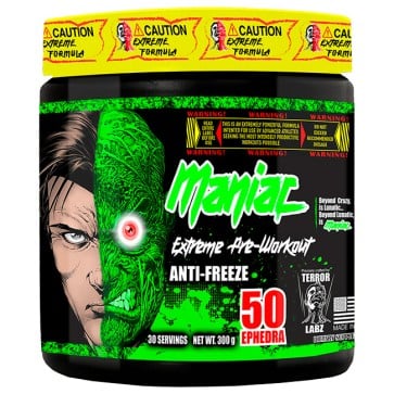 Maniac Extreme Pre-Workout (300g) - Terror Labz