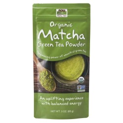 Matcha Green Tea Powder, Organic 3oz Now foods Now Foods