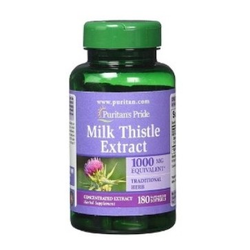 Milk Thistle 1000mg 180 Softgels PURITAN Puritans Pride