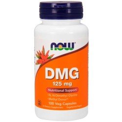 DMG 125mg (100 cápsulas) - Now Foods