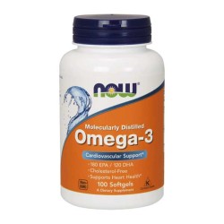 Omega-3 - 100Caps - Now Sports
