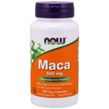 Maca 500mg (100 cápsulas) - Now Foods