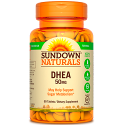 DHEA 50mg (60 tabs) - Sundown Naturals