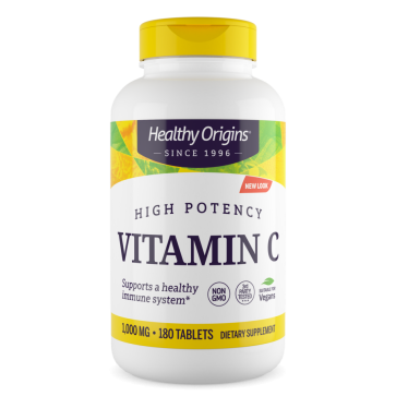 Vitamina C 1,000 180 Tablets HEALTHY Origins Healthy Origins