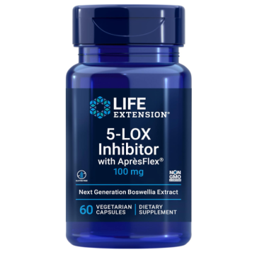 5-LOX Inhibitor with ApresFlex, 100 mg, 60 Vegetarian Capsules Life Extension Life Extension