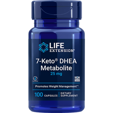 7-Keto 25mg (100 cápsulas) - Life Extension  Life Extension