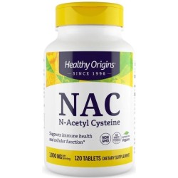 NAC (N-Acetyl Cysteine) 1000 mg 120 tabs Healthy Origins Healthy Origins