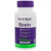 Biotina 10.000mcg (100 tabs) - Natrol