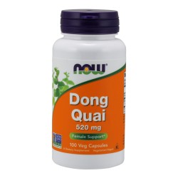 Dong Quai 520 mg - 100 Veg Capsules Now Foods