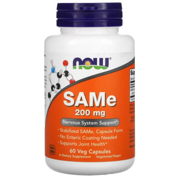 SAMe, 200 mg, 60 Veg Capsules Now
