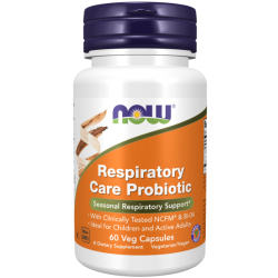 Respiratory Care Probiotic, 60 Veg Capsules Now foods Now