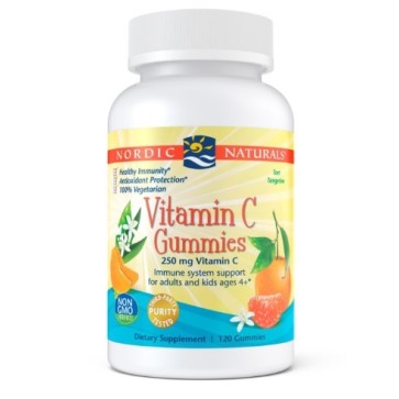 Vitamina C 250mg 120 gummies Nordic Naturals Nordic Naturals