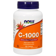 Vitamin C-1000 (100 tabs) - Now Foods