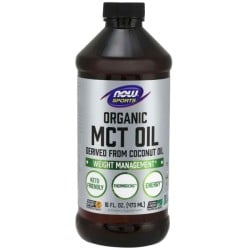 MCT Oil Organic (473ml) - Now Foods