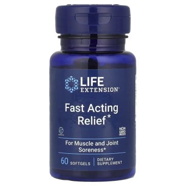 Fast Acting Relief, 60 Softgels Life Extension Life Extension