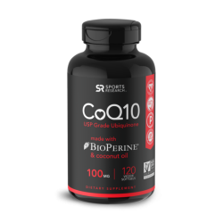 CoQ-10 100mg 120s Sports Research Sports Research