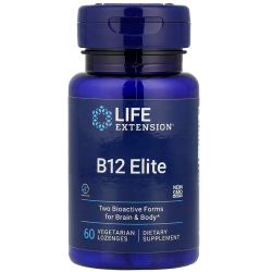 B12 Elite, 60 Vegetarian Lozenges (1,000 mcg per Lozenge) Life Extension