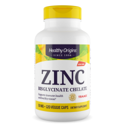Zinc 50mg 120 vcg caps HEALTHY Origins Healthy Origins